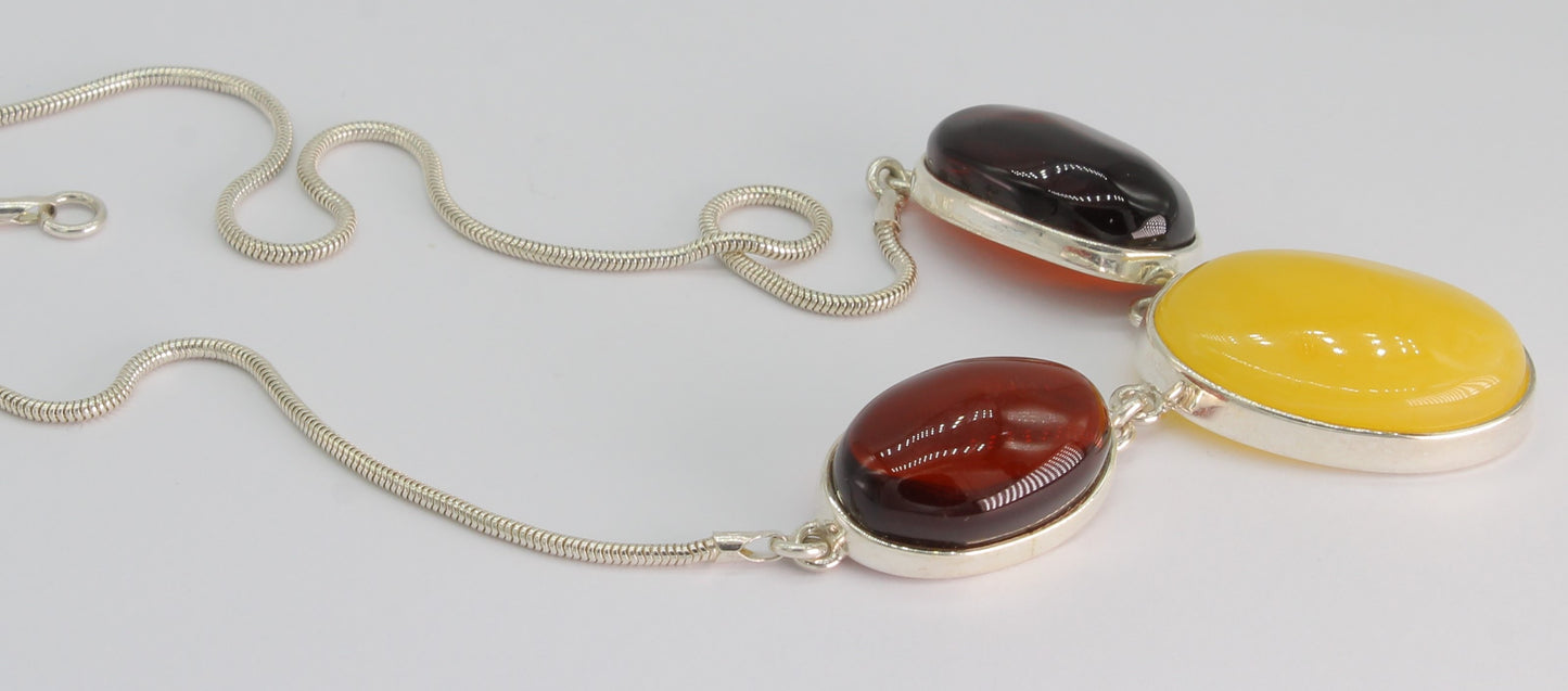 CADENA CON DIJE CON AMBAR 19.1GR PLAMBC10