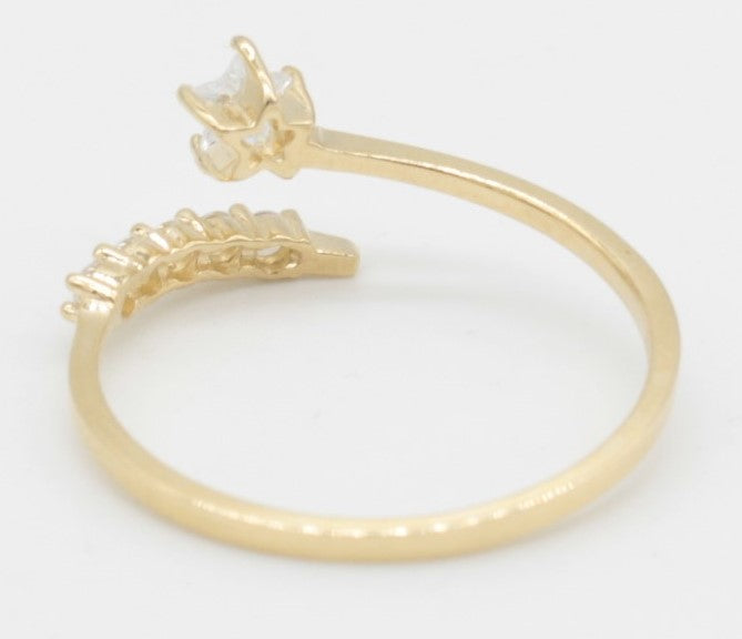 ANILLO ORO 10KL T9 1.25 AN10K123