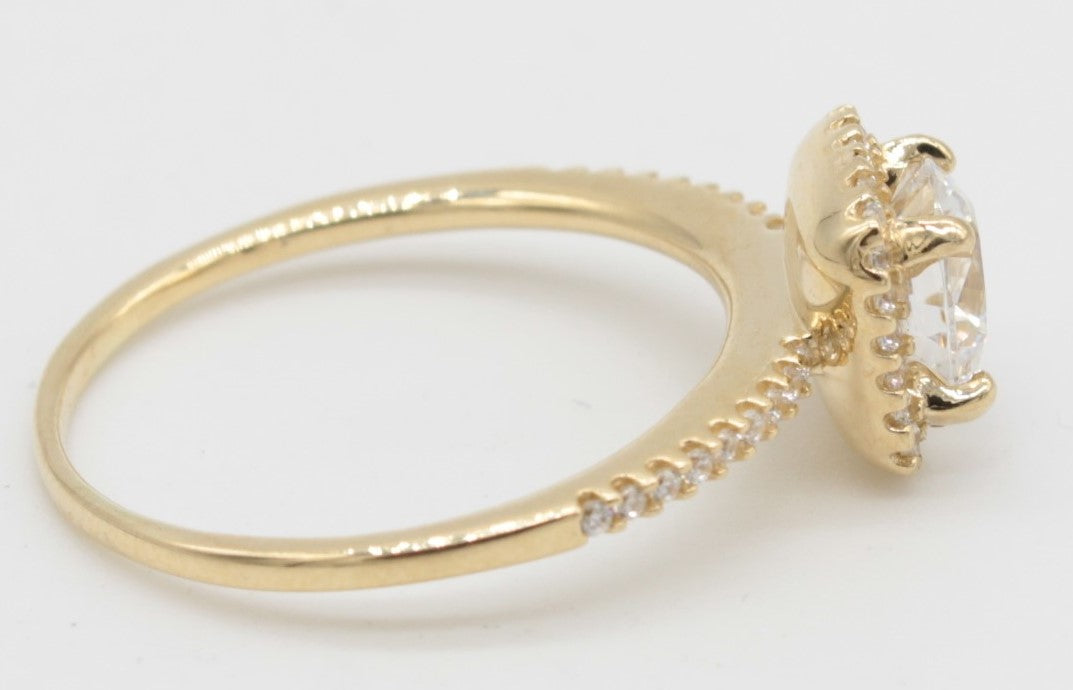 ANILLO ORO 10KL T8.5 3.0 AN10K141