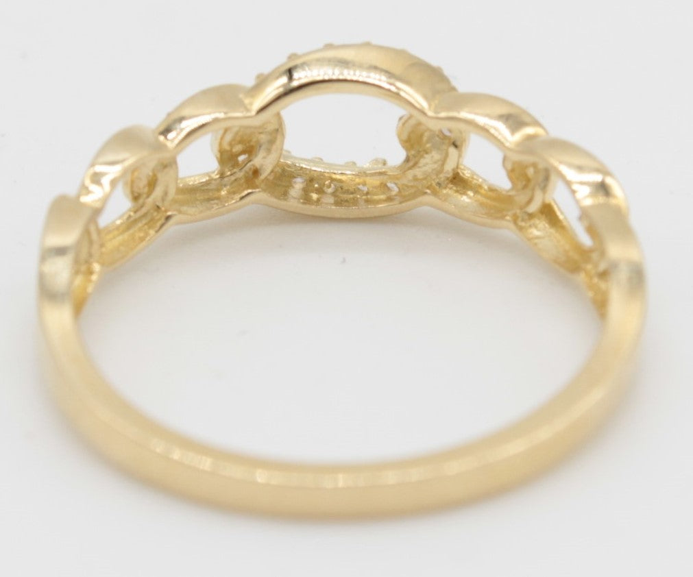 ANILLO ORO 10KL AN10K143