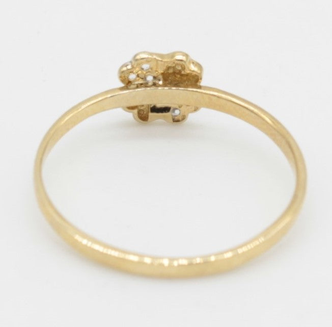 ANILLO ORO 10KL T4 0.6 AN10K156