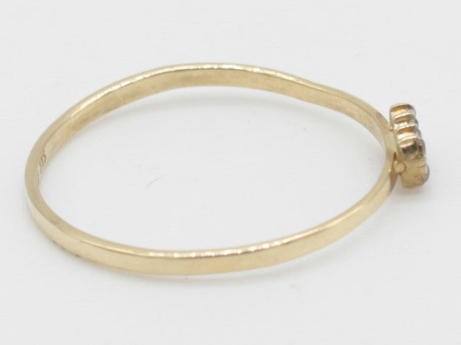 ANILLO ORO 10KL T7 0.65 AN10K199
