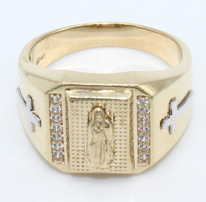 ANILLO ORO 10KL T10.5 6.2 AN10K4