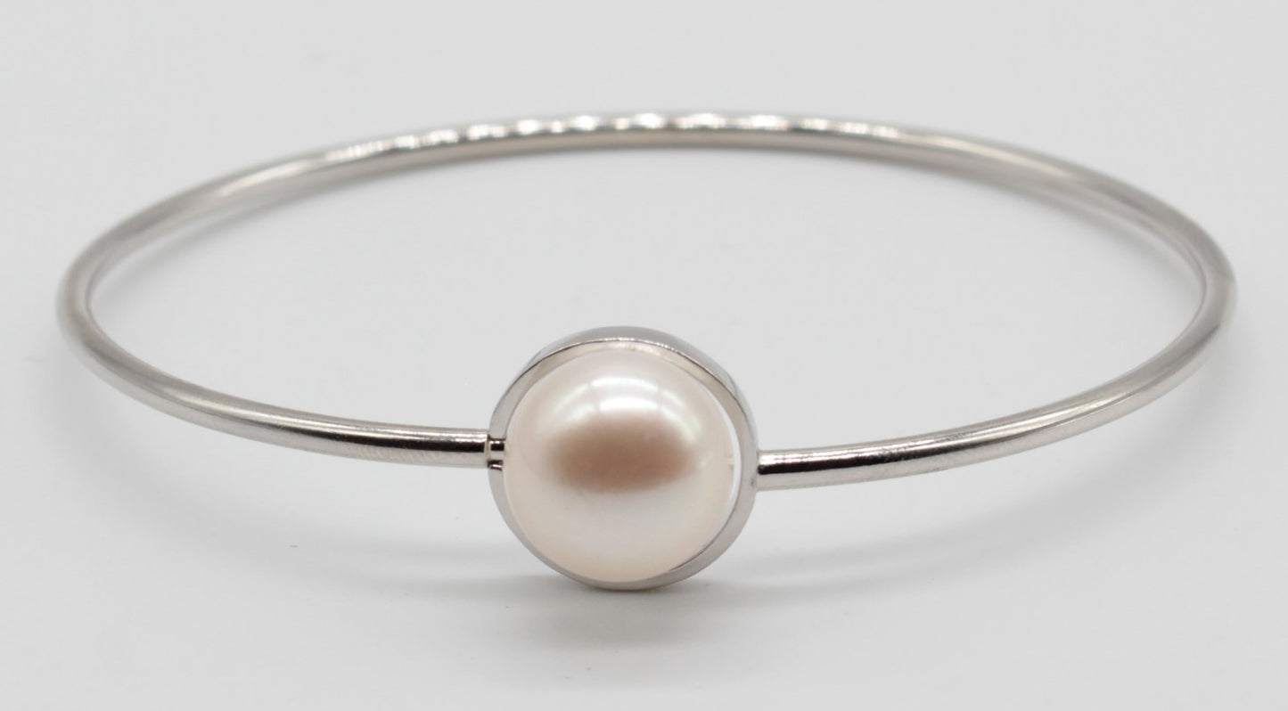 PULSERA PERLA Y PLATA PUPERVG35