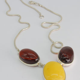 CADENA CON DIJE CON AMBAR 19.1GR PLAMBC10