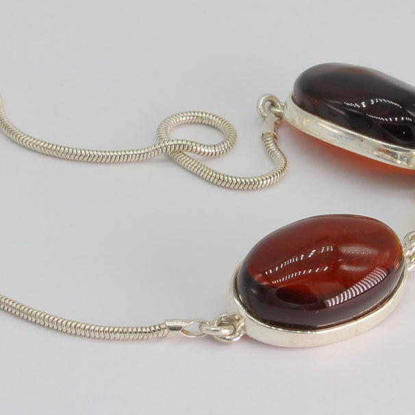 CADENA CON DIJE CON AMBAR 19.1GR PLAMBC10