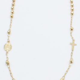 GARGANTILLA CON DIJES ORO 14KL 7.2 615004