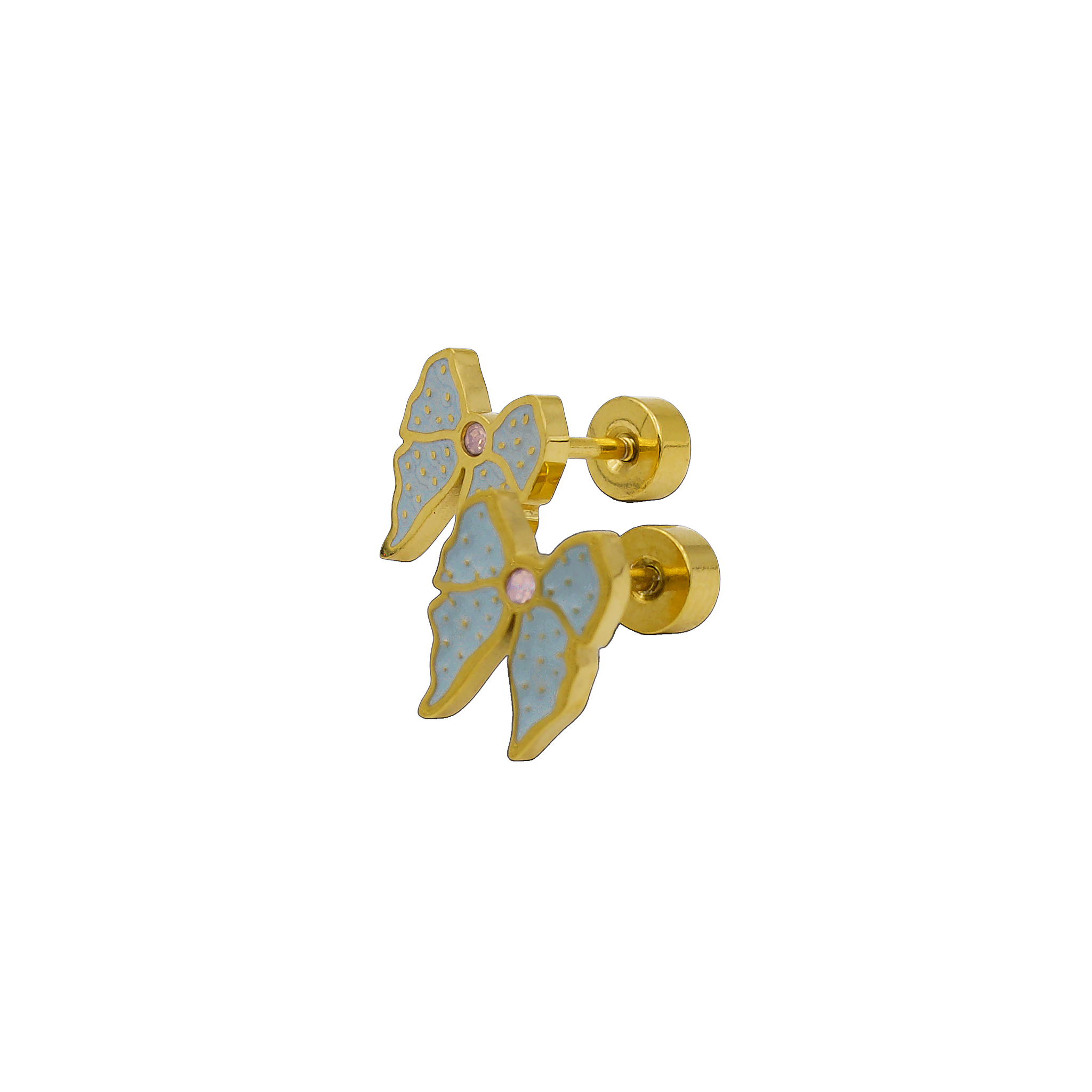 ARETES CHAPA DE ORO 6945892525481