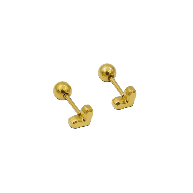 ARETES CHAPA DE ORO 6986894265296