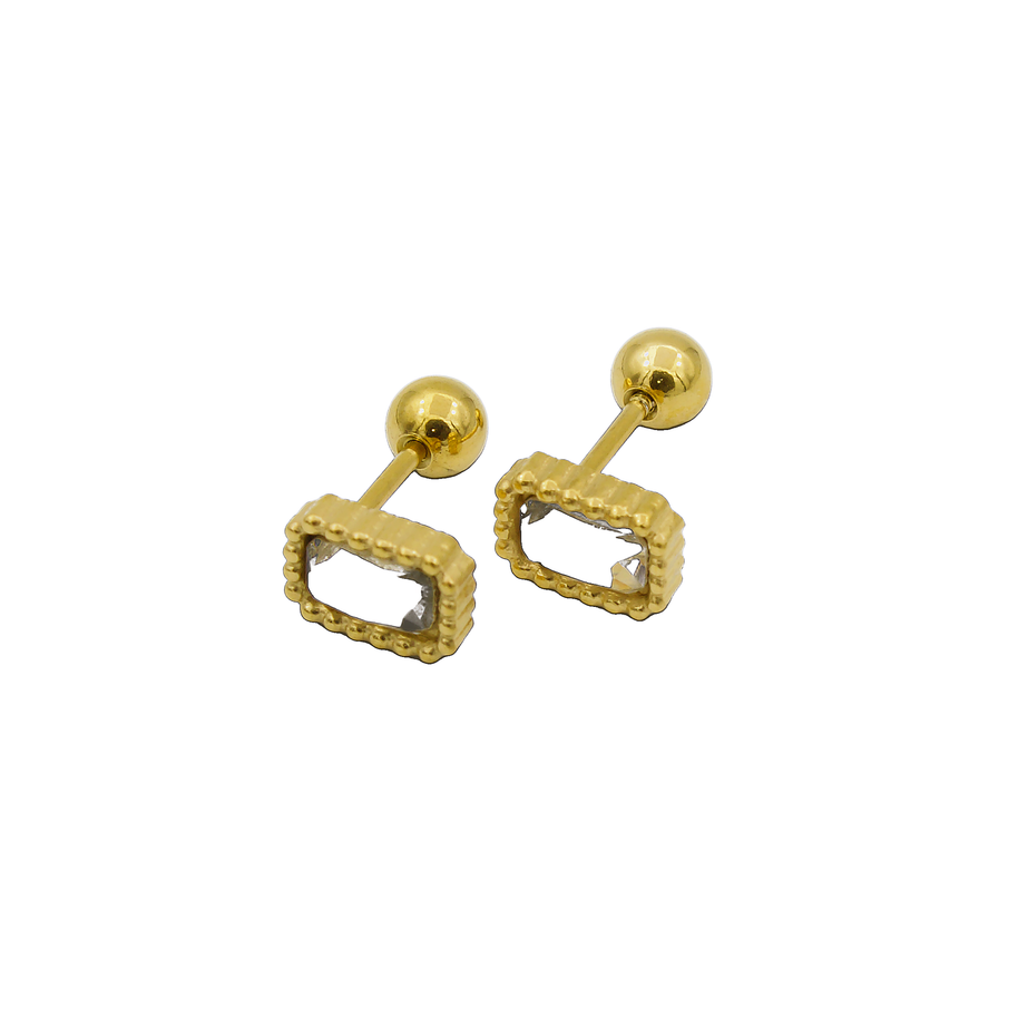 ARETES CHAPA DE ORO 6986894265401