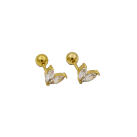 ARETES CHAPA DE ORO 6986894265425