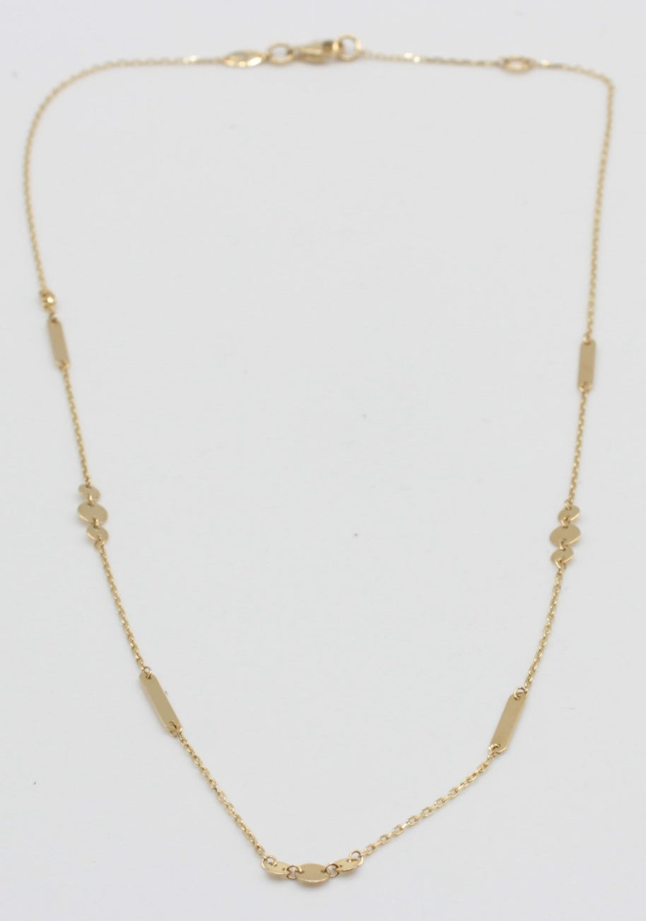 CADENA CON DIJE ORO 14KL 2.22 7976461