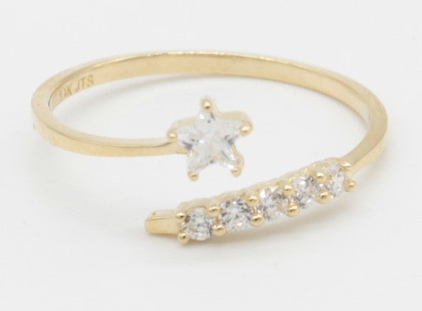 ANILLO ORO 10KL T9 1.25 AN10K123