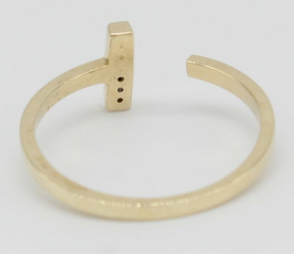 ANILLO ORO 10KL AN10K124