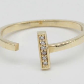 ANILLO ORO 10KL AN10K124