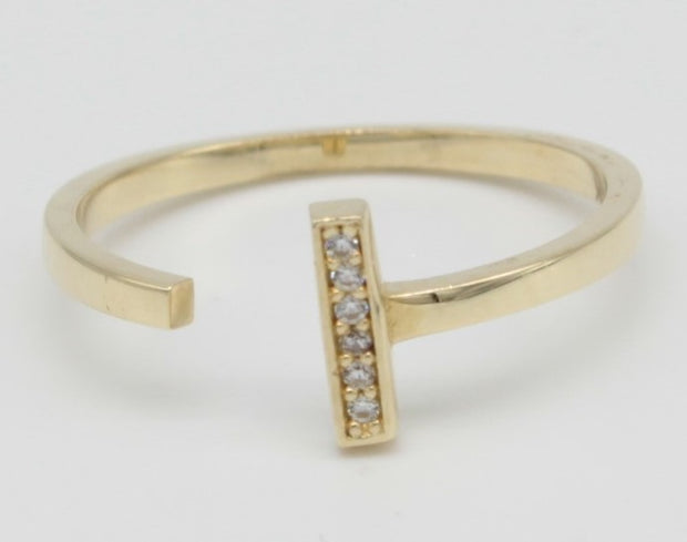 ANILLO ORO 10KL AN10K124