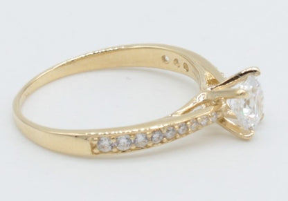 ANILLO ORO 10KL T8 2.0 AN10K125
