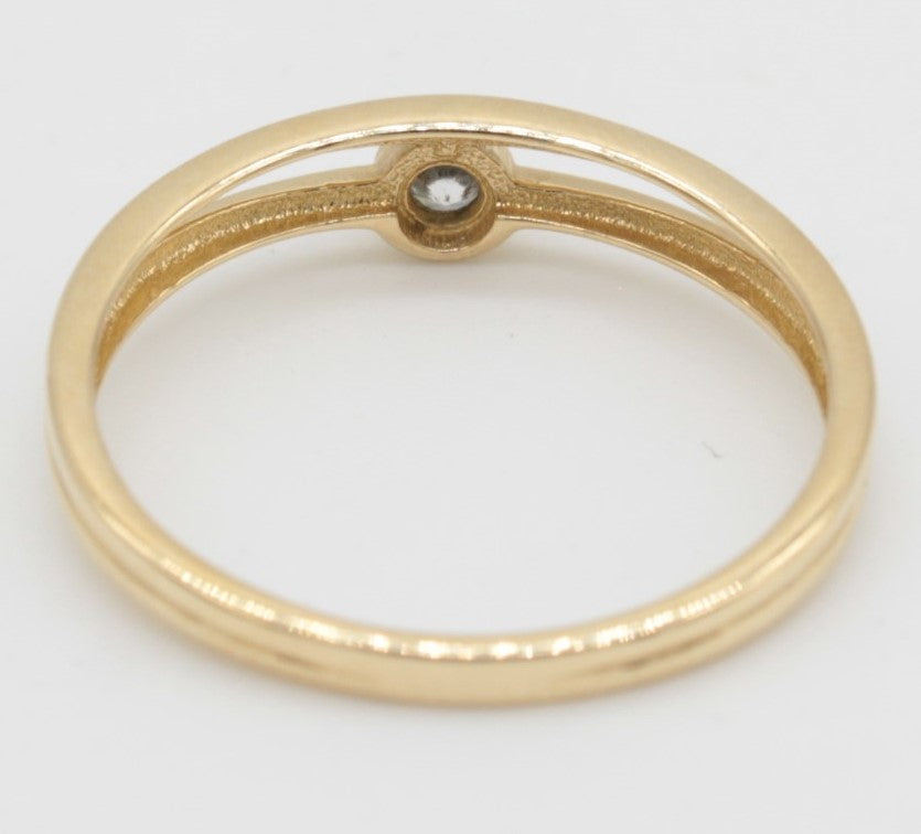 ANILLO ORO 10KL T7.5 1.35 AN10K126