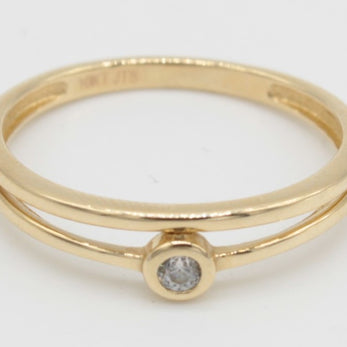 ANILLO ORO 10KL T7.5 1.35 AN10K126