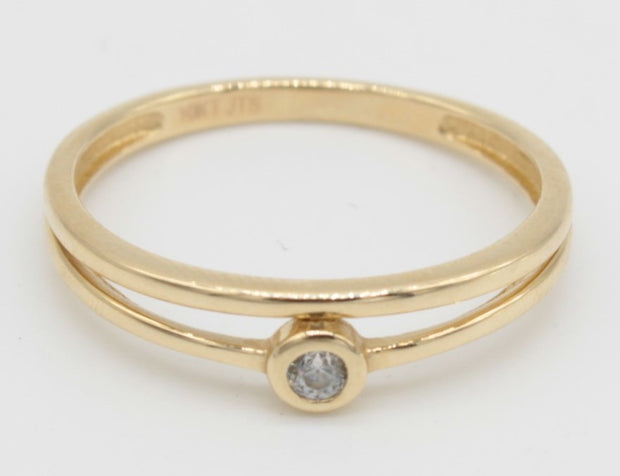 ANILLO ORO 10KL T7.5 1.35 AN10K126