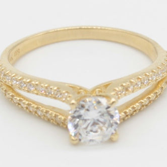 ANILLO ORO 10KL T8.5 2.9 AN10K128