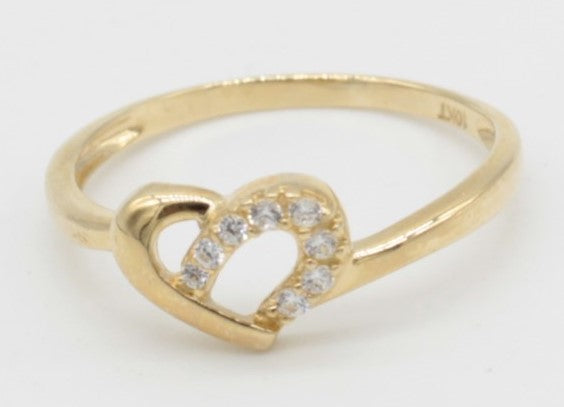 ANILLO ORO 10KL T6.5 1.1 AN10K131