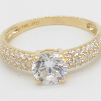 ANILLO ORO 10KL T8 2.7 AN10K132