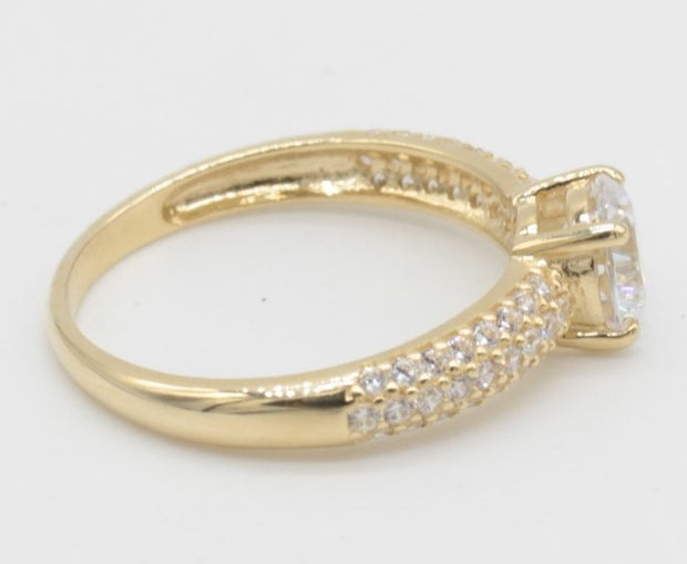 ANILLO ORO 10KL T8 2.7 AN10K132