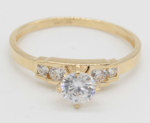 ANILLO ORO 10KL T8 1.55 AN10K135