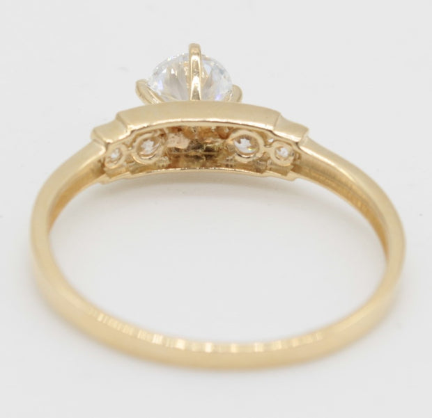 ANILLO ORO 10KL T8 1.55 AN10K135