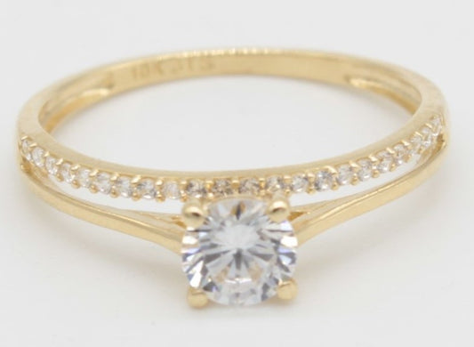 ANILLO ORO 10KL T7.5 1.4 AN10K147