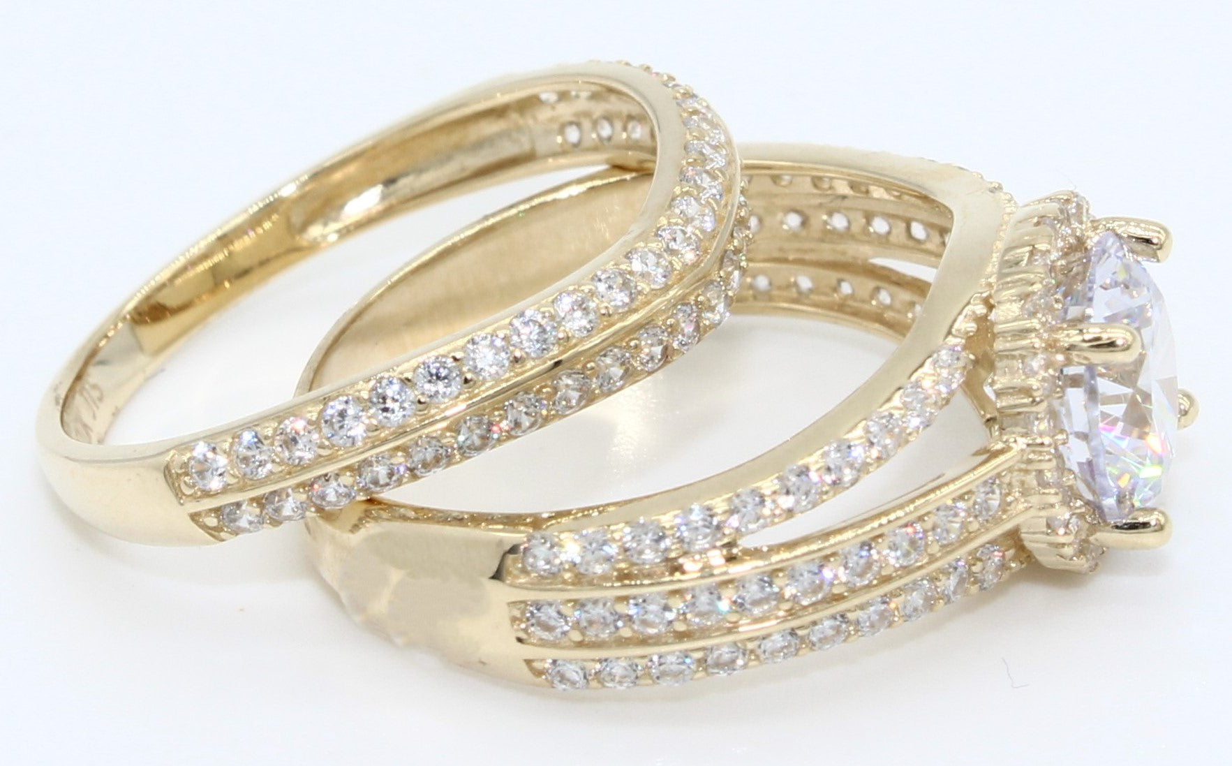 DUO ANILLO ORO 10KL T8 5.6 AN10K14