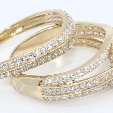 DUO ANILLO ORO 10KL T8 5.6 AN10K14