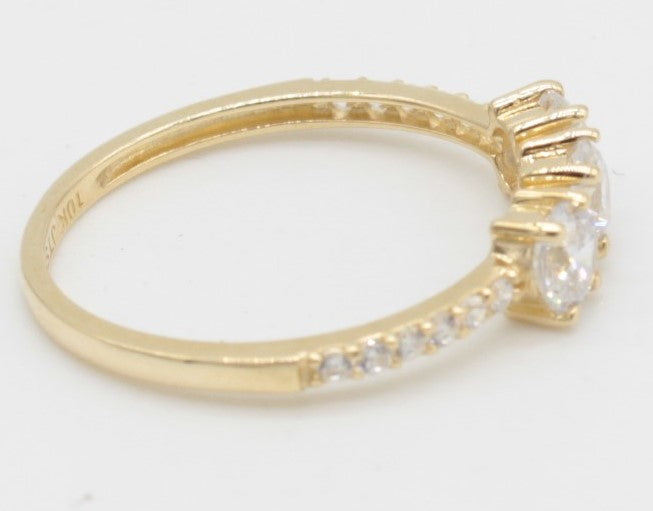 ANILLO ORO 10KL T7 1.4 AN10K151
