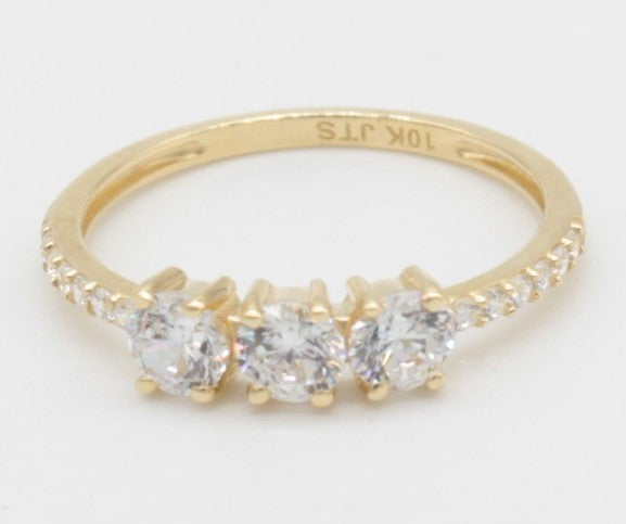 ANILLO ORO 10KL T7 1.4 AN10K151