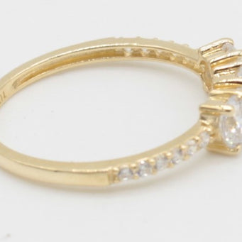 ANILLO ORO 10KL T7 1.4 AN10K151