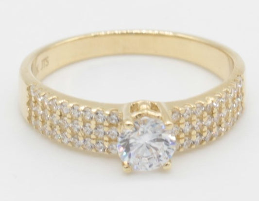ANILLO ORO 10KL T8 2.55 AN10K152