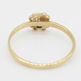 ANILLO ORO 10KL T4 0.6 AN10K156