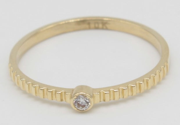 ANILLO ORO 10KL T7.5 1.1 AN10K159