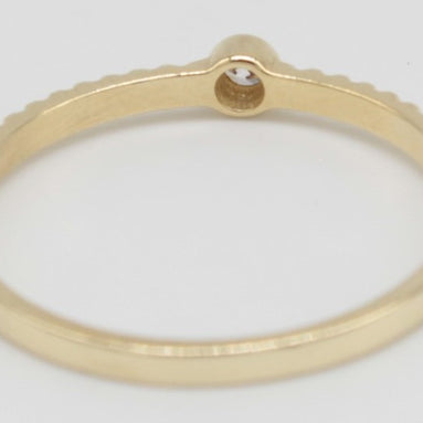 ANILLO ORO 10KL T7.5 1.1 AN10K159