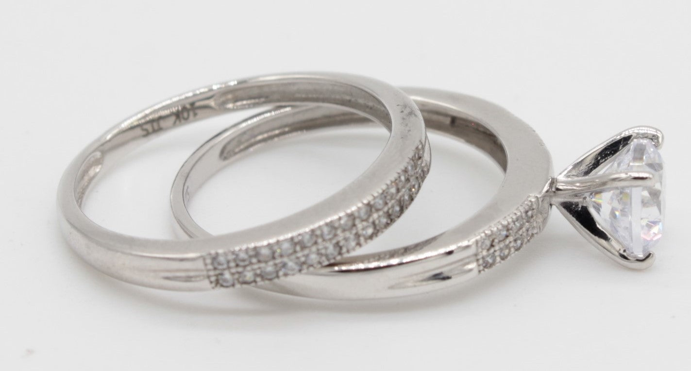 DUO ANILLOS ORO 10KL T8 3.8 AN10K177