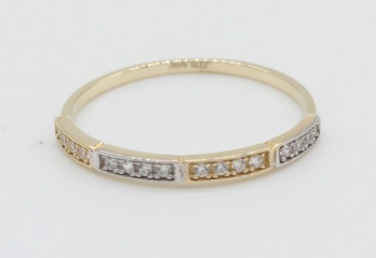 ANILLO ORO 10KL T7 0.7 AN10K187