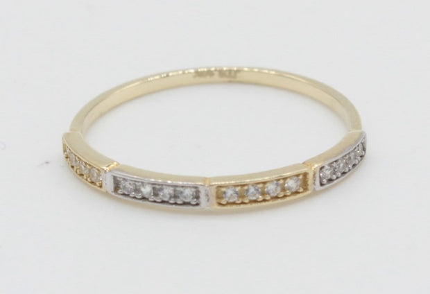 ANILLO ORO 10KL T7 0.7 AN10K187