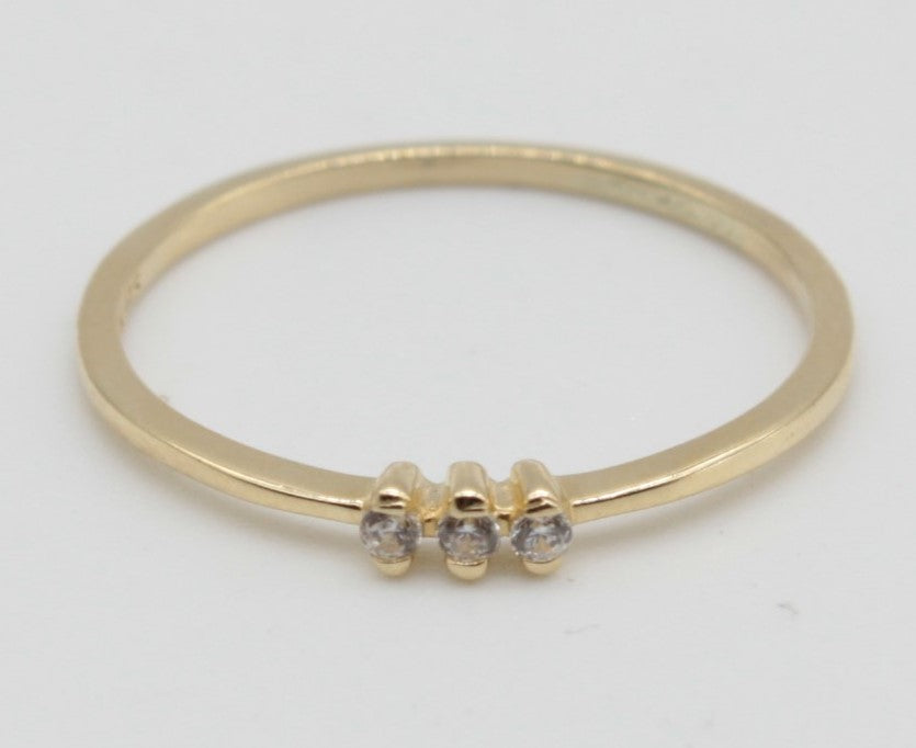 ANILLO ORO 10KL T7 0.84 AN10K189