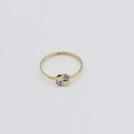 ANILLO ORO 10KL T4 0.6 AN10K208