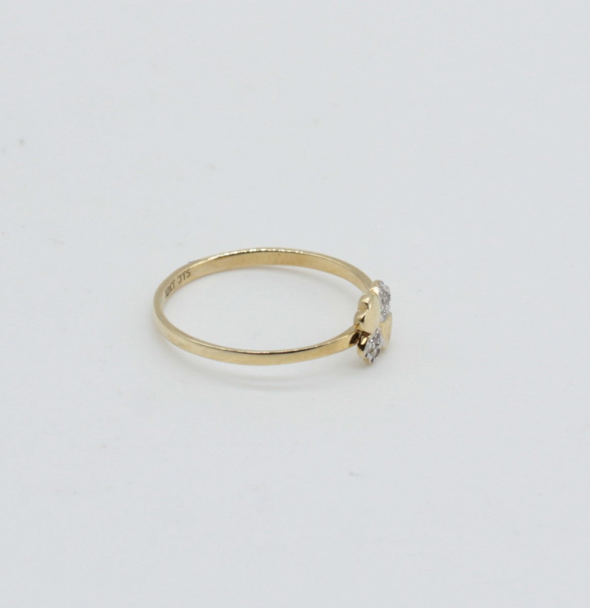 ANILLO ORO 10KL T4 0.6 AN10K208
