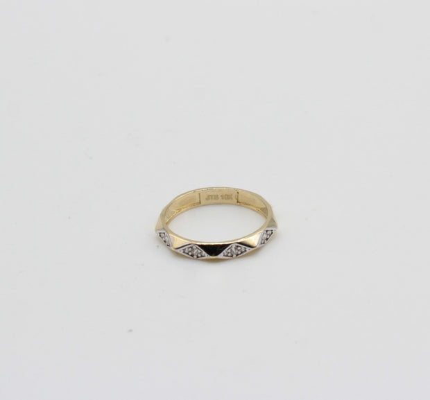 ANILLO ORO 10KL T6 1.3 AN10K210