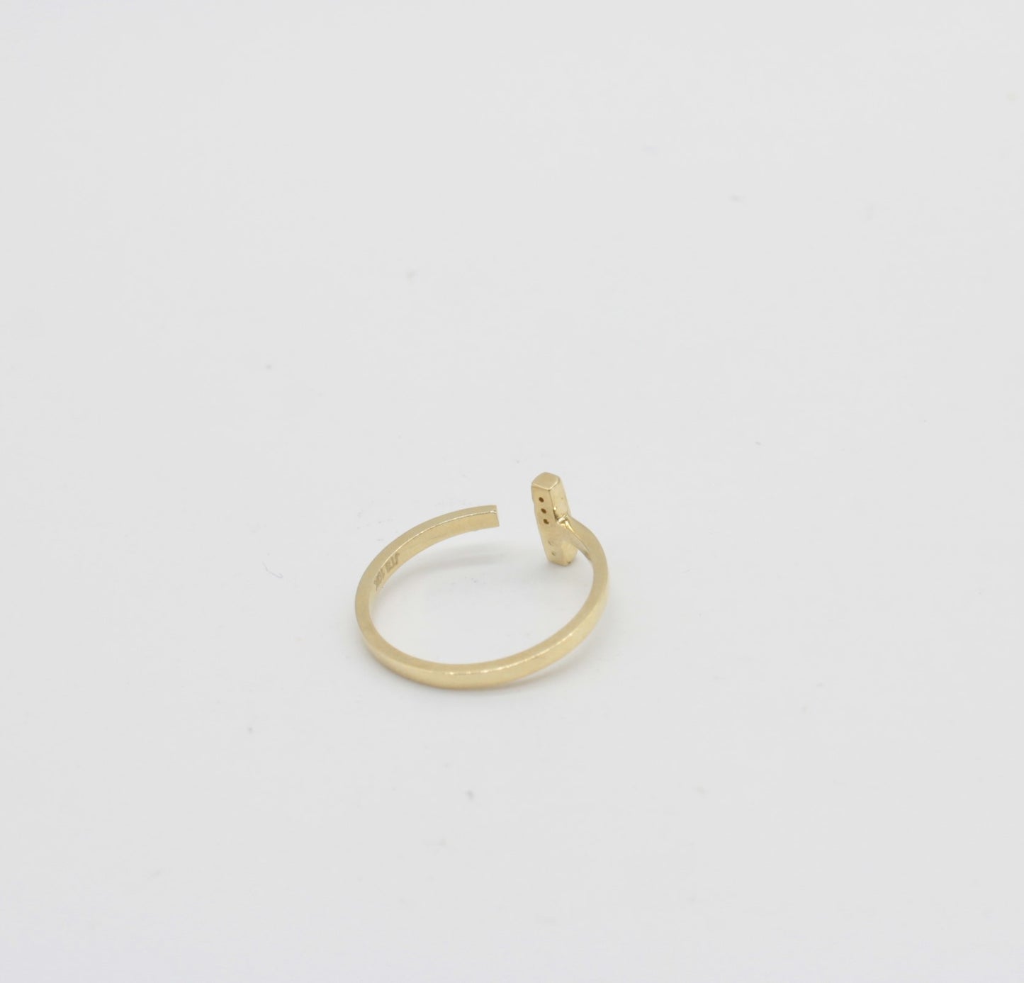 ANILLO ORO 10KL T6.5 1.3 AN10K211
