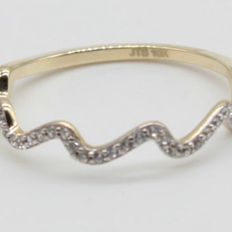 ANILLO ORO 10KL T7 0.9 AN10K214