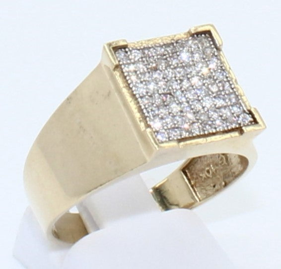 ANILLO ORO 10KL T10 4.8 AN10K3